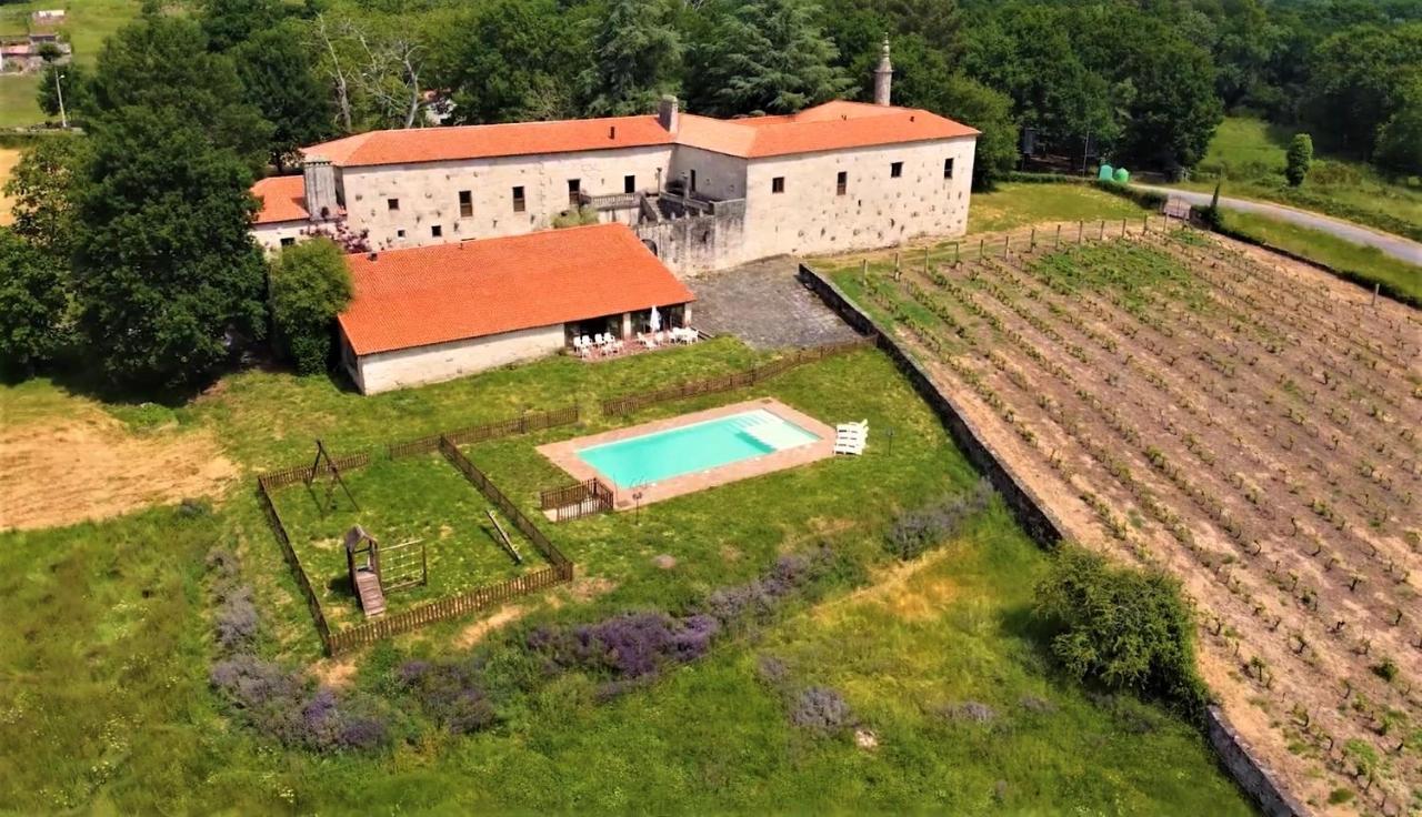 Casa Rural Pazo San Damian Hostal Amoeiro Exterior foto